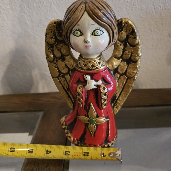Vintage 1970's  Hand Painted Ardco Paper Mache Angel - Picture 7 of 7